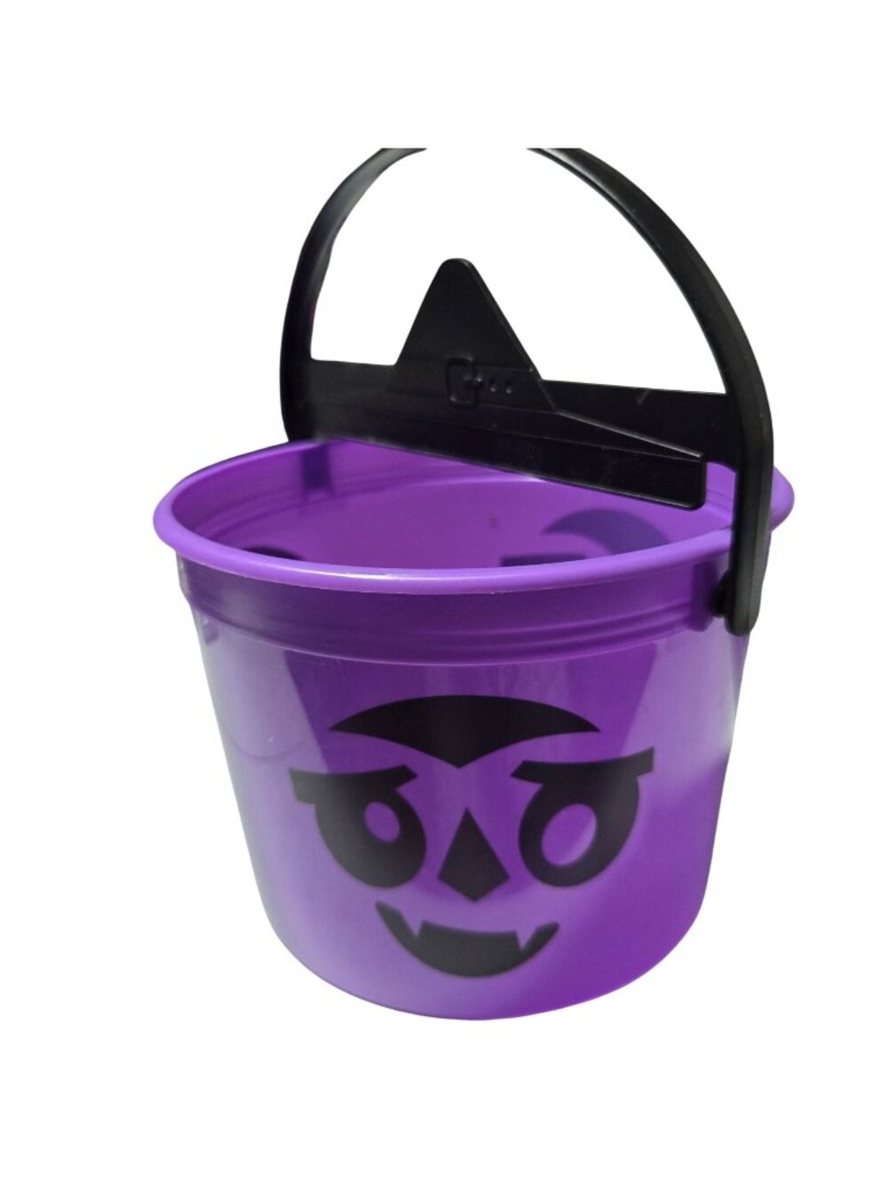 McDonalds 2023 Purple Vampire Halloween Pail With Handle Collectible Boo Bucket